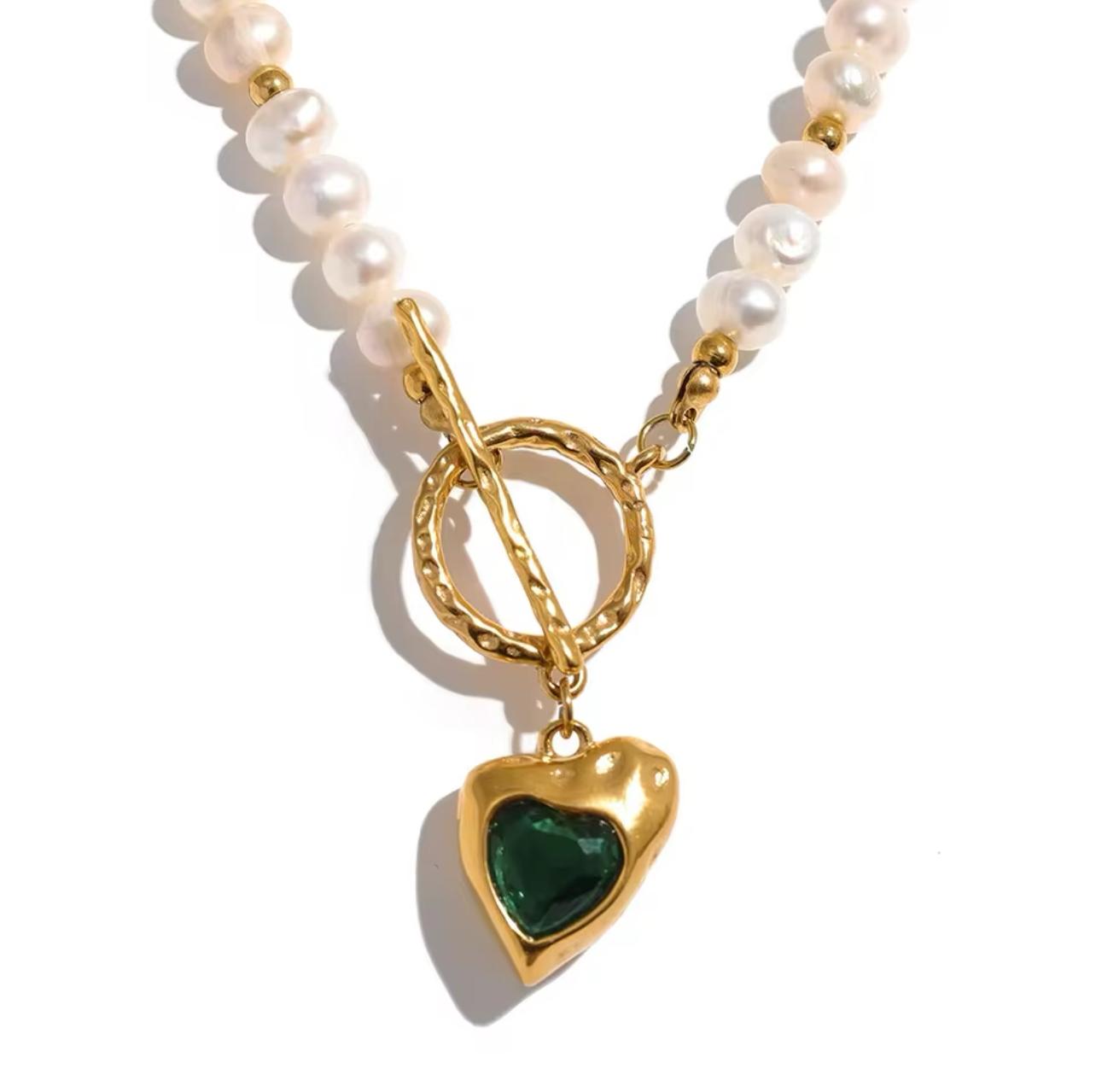 Freshwater Pearl Heart