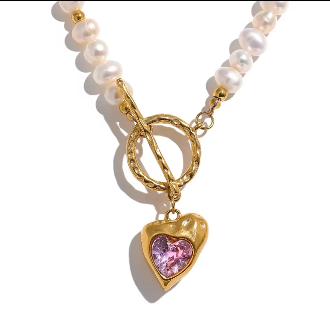 Freshwater Pearl Heart